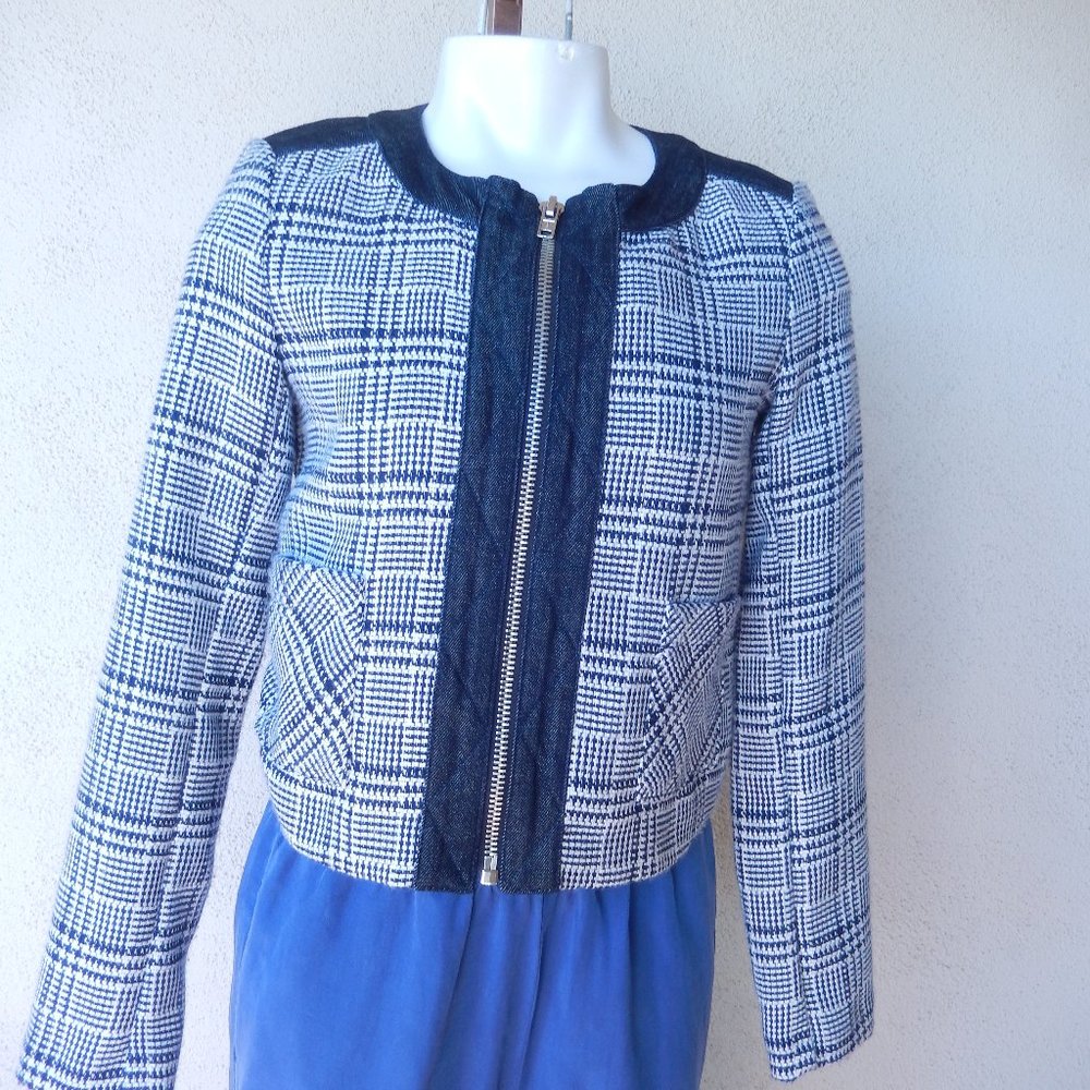 BCBG Navy Combo jacket